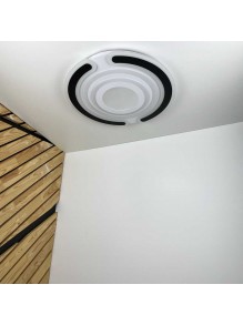 Світильник LED smart MATRIX+пульт 100W 3000-6000K IP20 чорний круг