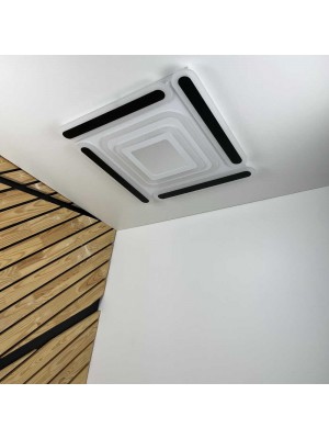 Світильник LED smart MATRIX+пульт 120W 3000-6000K IP20 чорний квадрат