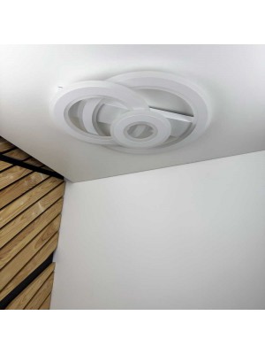 Світильник LED smart PHANTOM+пульт 120W білий круг Violux