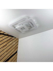 Світильник LED smart PHANTOM+пульт 120W білий квадрат Violux