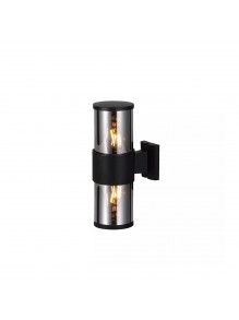 Светильник фасадный Violux BACARDI-2D 2х40W Е27 IP54 черный