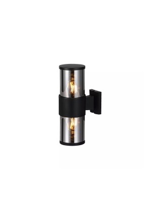 Светильник фасадный Violux BACARDI-2D 2х40W Е27 IP54 черный