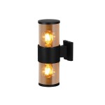 Світильник фасадний Violux BACARDI-2D 2х40W Е27 IP54 чорний​ ( 500700​ )