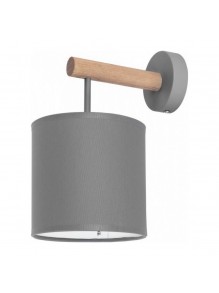 Світильник настінний TK Lighting DEVA E27 15Вт IP20 графіт