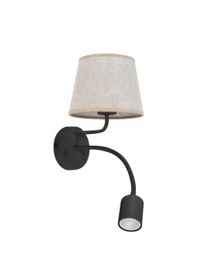 Світильник настінний TK Lighting MAJA NATURE E27+GU10 60Вт IP20 бежевий/сірий
