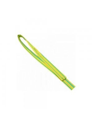 Термоусадочная трубка 20,0 / 10,0 желто-зеленая АСКО