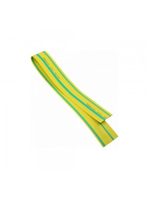 Термоусадочная трубка 40,0 / 20,0 желто- зеленая АСКО