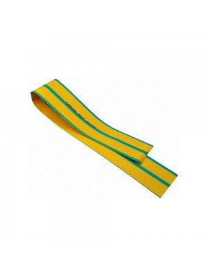 Термоусадочная трубка 60,0 / 30,0  желто-зеленая АСКО