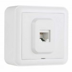 Розетка Nilson Unique біла комп'ютерна CAT5e RJ45 ( 28111044 ) Розетка Nilson Unique біла комп'ютерна CAT5e RJ45 ( 28111044 )