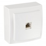 Розетка Nilson Themis біла комп'ютерна  CAT5e RJ45 ( 26111044 )