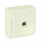 Розетка Nilson Themis кремова комп'ютерна  CAT5e RJ45 ( 26121044 )