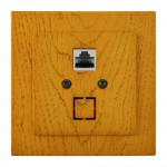 Розетка Nilson Touran дуб комп'ютерна CAT5e RJ45 ( 24251044 ) Розетка Nilson Touran дуб комп'ютерна CAT5e RJ45 ( 24251044 )