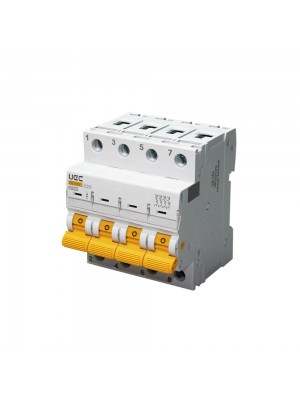 Автоматичний вимикач UEC SB-M9 4P 20A C 6кA