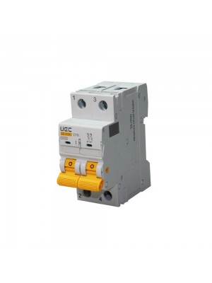 Автоматический выключатель UEC SB-M9H 2P 16A C 10кA