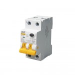 Автомат диференційного захисту SB-R9NE 2P C 6A 10mA Tип AC 6kA UEC( RCBO60-2-006-C-010-AC )