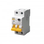 Автомат диференційного захисту SB-R9NE 2P C 10A 30mA Tип AC 6kA UEC( RCBO60-2-010-C-030-AC )