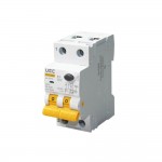 Автомат диференційного захисту SB-R9NE 2P B 16A 30mA Tип AC 6kA UEC( RCBO60-2-016-B-030-AC )