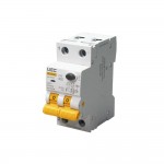 Автомат диференційного захисту SB-R9NE 2P C 16A 10mA Tип AC 6kA UEC( RCBO60-2-016-C-010-AC )