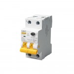 Автомат диференційного захисту SB-R9NE 2P C 50A 30mA Tип AC 6kA UEC( RCBO60-2-050-C-030-AC )