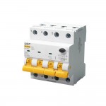 Автомат диференційного захисту SB-R9NE 4P C 16A 30mA Tип AC 6kA UEC( RCBO60-4-016-C-030-AC )