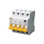 Автомат диференційного захисту SB-R9NE 4P C 32A 30mA Tип AC 6kA UEC( RCBO60-4-032-C-030-AC )