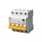 Автомат диференційного захисту SB-R9NE 4P C 32A 30mA Tип A 6kA UEC( RCBO60-4-032-C-030-A )