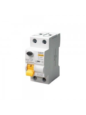 Устройство защитного отключения SB-L9M 2P 40A 30mA Тип AC 6kA UEC