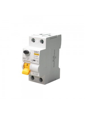 Пристрій захисного відключення SB-L9M 2P 63A  30mA Tип AC  6kA UEC
