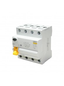 Устройство защитного отключения SB-L9M 4P 100A 30mA Тип AC 6kA UEC