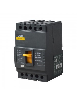 Автоматичний вимикач PCB32 3Р 125А 25кА UEC