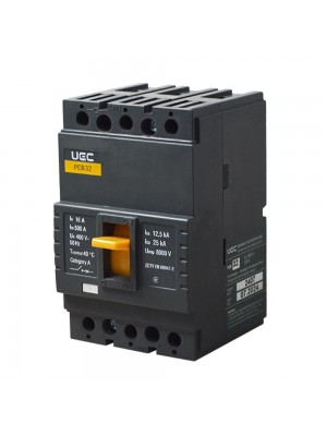 Автоматичний вимикач PCB32 3Р 16А 25кА UEC