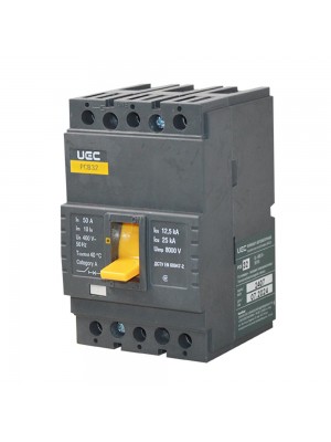 Автоматичний вимикач PCB32 3Р 50А 25кА UEC