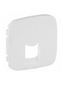 Лицева панель Valena Allure біла для розетки RJ11/RJ45