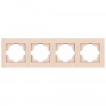 Рамка ELBI VEGA Colorline латте 4-на ( 510-014110-228 ) Рамка ELBI VEGA Colorline латте 4-на ( 510-014110-228 )