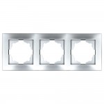 Рамка ELBI VEGA Silverline сірий металік 3-на (510-011000-227) Рамка ELBI VEGA Silverline сірий металік 3-на (510-011000-227)