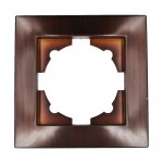 Рамка ELBI VEGA Woodline червоне дерево 1-на (510-012900-271) Рамка ELBI VEGA Woodline червоне дерево 1-на (510-012900-271)
