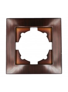 Рамка EL-BI VEGA Woodline червоне дерево 1-на