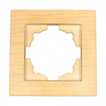 Рамка ELBI VEGA Woodline клен 1-на (510-012700-271)