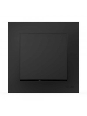 Вимикач EL-BI VEGA чорний мат 1-кл