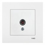 Розетка VI-KO Karre белая TV конечная ( 90960010 )