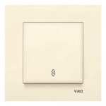 Выключатель VI-KO Karre кремовый 1кл проходной ( 90960104 )