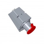 Розетка трехфазная настенная ABB / Amphenol 63А/4 363RS6W ( 2CMA167316R1000 ) Розетка трехфазная настенная ABB / Amphenol 63А/4 363RS6W ( 2CMA167316R1000 )