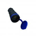 Гніздо Violux штепсельне каучук переносне з кришкою IP44 ( 930630 )