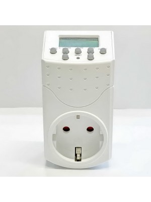 Таймер в розетку 1,8кВт електронний тижневий УЕК