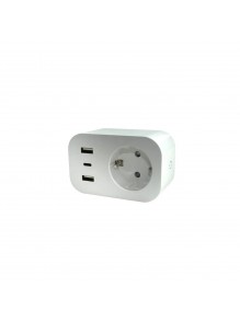 Розетка SMART WPU-16A з енерго-моніторингом UEC