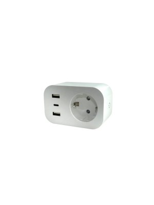 Розетка SMART WPU-16A з енерго-моніторингом UEC