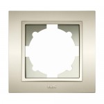 Рамка ELBI ZENA Silverline титан 1-на (608-011400-271) Рамка ELBI ZENA Silverline титан 1-на (608-011400-271)