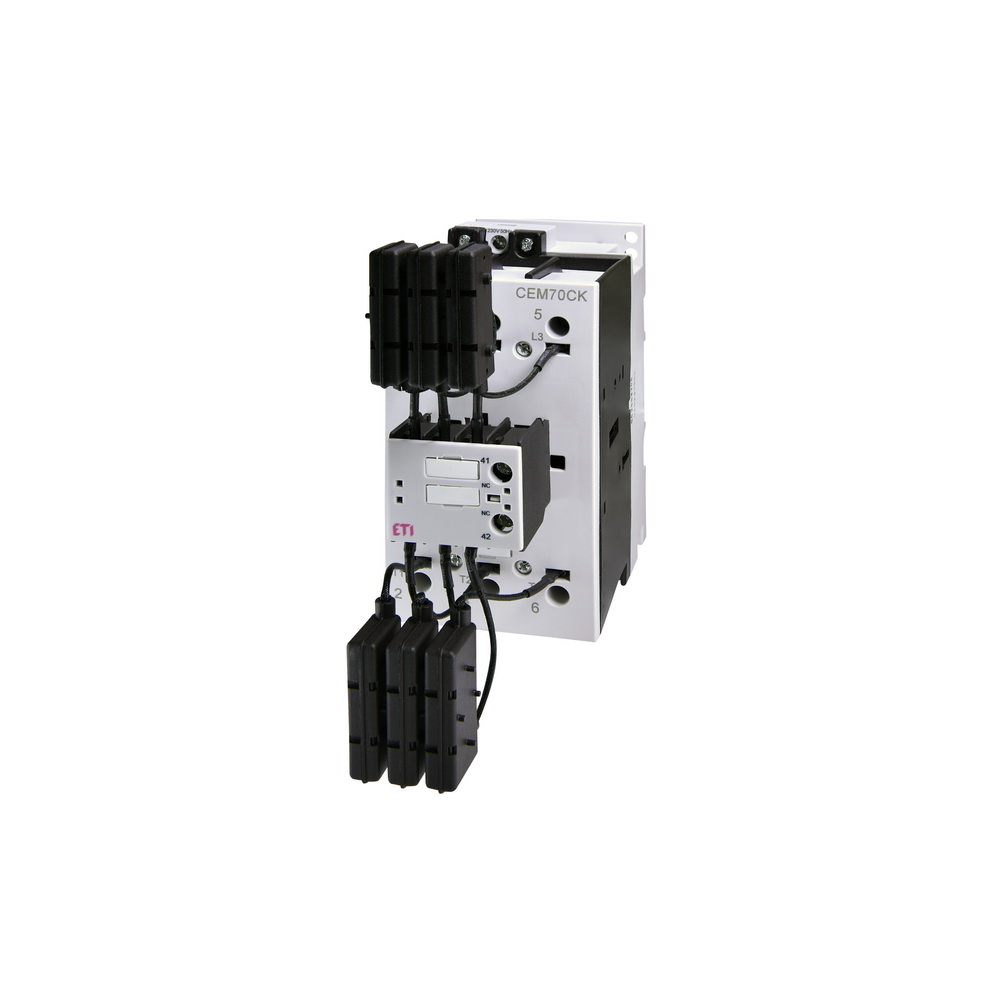 Контактор ETI CEM 70CK.01N 70кВар 400-440V ( 4643825 )