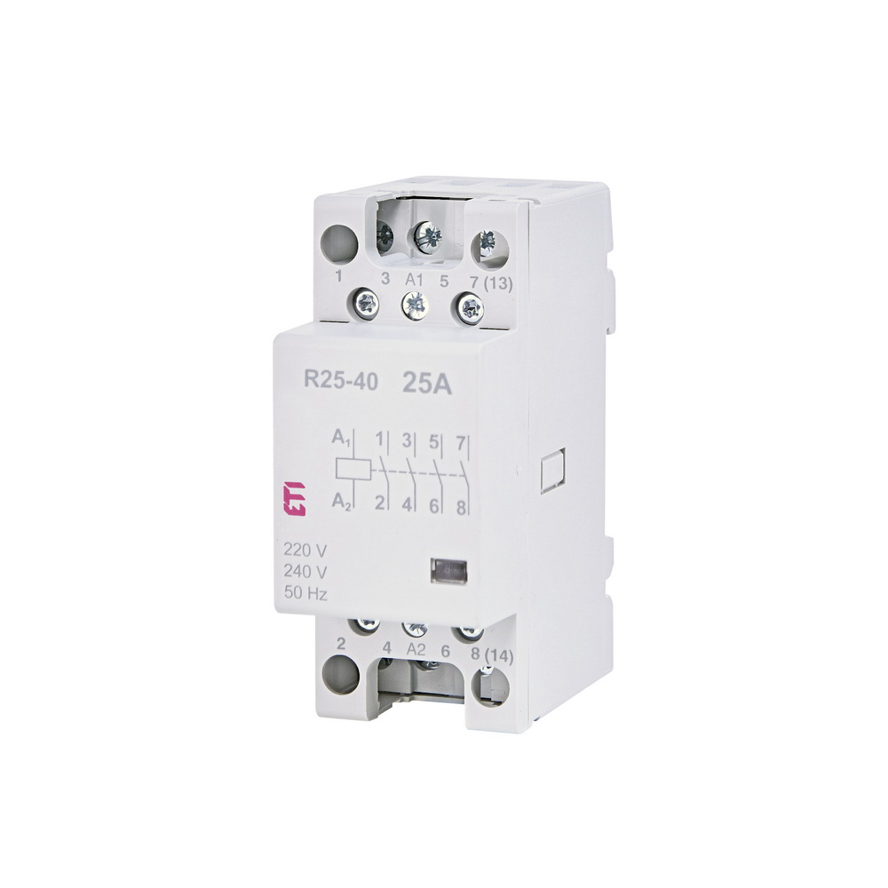 Контактор модульний ETI 4p 25А 230В AC R 25-40 ( 2462310 )
