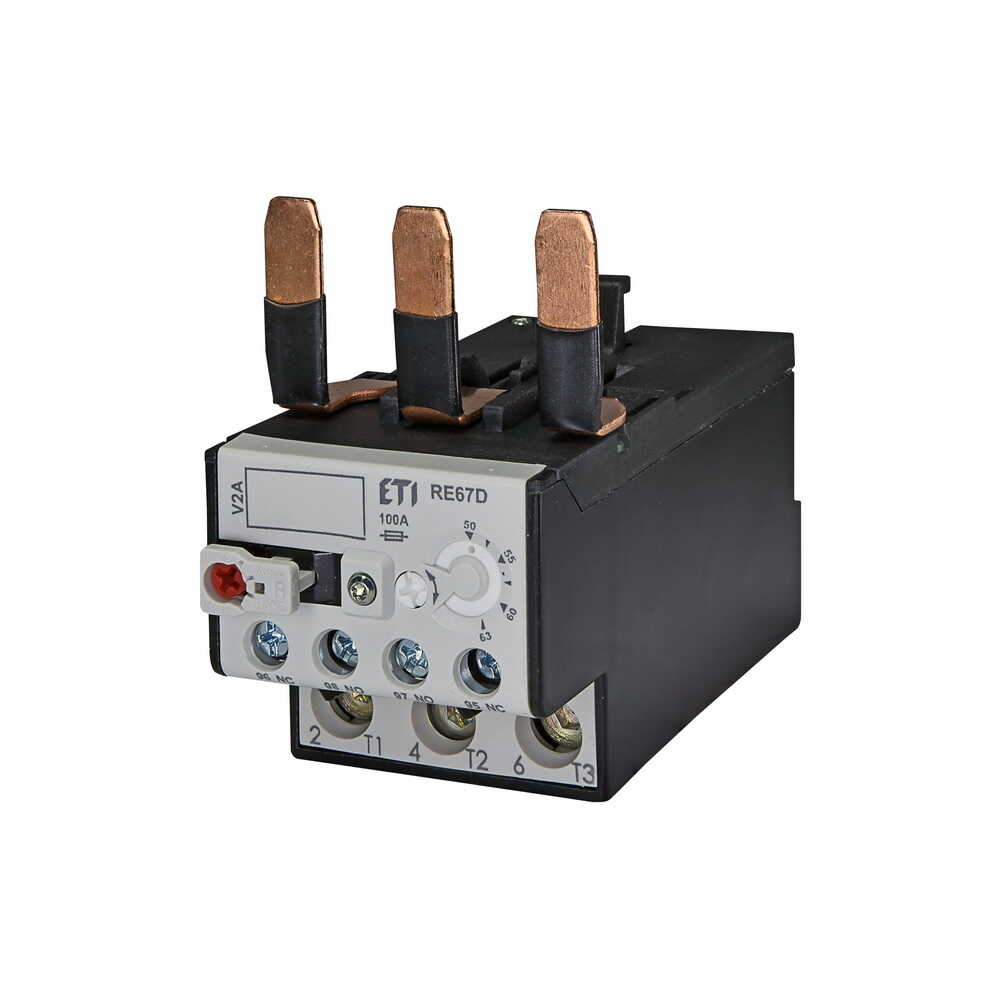 Реле теплове ETI RE 67.2D-63 (50-63A) ( 4644418 )